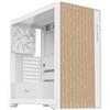 Itek Case Itek Woody Gaming Tower ATX Bianco [ITGCAWO28W]