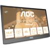 Aoc Monitor Led 15.6 Aoc 16T3EA Full HD 1920x1080/4ms/classe C/Nero