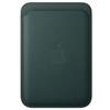 Apple Portafoglio Apple in tessuto pregiato per iPhone con MagSafe Verde scuro [MA6Y4ZM/A]