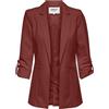 Only ONLKAYLE-ORLEEN 3/4 Blazer TLR, Blazer Donna, Marrone (Sable), 40