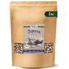 Biojoy Mais per Pop-Corn Biologico Blue Diamond (2 kg), Crudo e Intero, Senza Additivi
