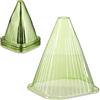Relaxdays Protezioni per Piante, Set 32 Coni Protettivi Antilumaca e Anti Gelo, Piantine, HLP: 22x19x19 cm, PVC, Verde