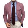 WKAYsIV Giacche In Lino Giacca da da Uomo Completo di Giacca da Giacca Elegante di Lusso Moderno con Floreale per Cena Matrimonio Festa Ballo di Fine Anno Cardigan Incrociato Donna 3XL 34.99