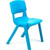 . Sedia Scuola Infanzia "Postura+" - Linea CAM - H 30 cm - Azzurro