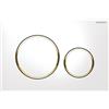 GEBERIT PLACCA DI COMANDO GEBERIT SIGMA 20 BIANCO E DORATO 115.882.KK.1