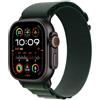 SMARTWATCH Apple Watch Ultra 2 (2023) GPS + Cellular 49mm Black Case Dark Green Alpine Loop M EU