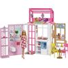 Mattel, Set casa delle bambole a 2 piani con bambola Barbie e accessori