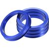 A ABSOPRO Anelli Centrici Per Cerchi 4 Pezzi OD 73.1mm ID 60.1mm | Diametro Esterno 73.1mm, Diametro Interno 60.1mm, Spessore 10mm, Per Mozzo Ruota, Elimina Vibrazioni Volante