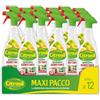 Citrosil Sgrassatore Disinfettante, Elimina Fino al 99,9% di Virus e Batteri, Essenze di Limone, 650 ml x 12 Confezioni
