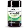 Nutriva Vegan D3 Integratore Vitaminina D 60 Compresse Masticabili