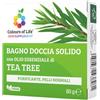 Colours of Life Optima Colours Of Life Bagno Doccia Solido Con Olio Essenziale Di Tea Tree 80 g