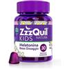 ZzzQuil Natura Zzzquil Kids Natura Integratore Sonno con Melatonina per Bambini 30 Pastiglie Gommose
