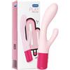Durex Maxi Fun Dual Head Pink Vibratore Stimolante con Batteria Ricaricabile Pink