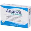 Ansiovit Pharmalife Ansiovit No-Stress Integratore per Rilassamento e Benessere Mentale 30 Compresse