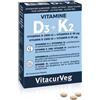 Pharmalife research Pharmalife Vitamine D3+K2 Integratore per Ossa Forti 60 Compresse