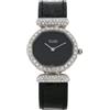 Van Cleef & Arpels - Orologio x Gérald Genta 24mm Pre-owned 1970 - Donna - pelle/White Gold - Taglia unica - Nero