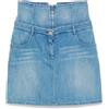 CHANEL Pre-Owned - Gonna denim anni 2010 - Donna - cotone/poliuretano - 36 - Blu