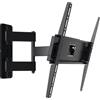Vogels Staffa TV Girevole da Parete Supporto televisore 43 Pollici Peso Massimo 15 kg VESA 75x75 mm / 100 x 100 mm / 100 x 200 mm / 200 x 100 mm / 200 x 200 mm colore Nero - 8572040 - MA 2040