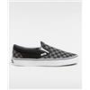 Vans Scarpe Classic Slip-On Checkerboard Nero/Grigio Uomo