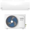 Beko Climatizzatore 12000 Btu Monosplit Inverter Condizionatore con Pompa di Calore Classe A++/A+ Wifi (Unità Interna + Unità Esterna) - BEHPC120 + BEHPC121