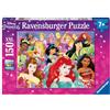 RAVENSBURGER PUZZLE - Principesse Disney Puzzle 150 XXL, 12873 0