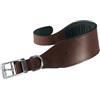 Ferplast Collare per cani Levriero VIP CW20/39, Robusto cuoio di toro, Morbida imbottitura, A: 32÷39 cm - B: 20 mm Marrone