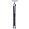 Italian Design Vibralift Bar Massaggiatore facciale | argento - ottimo
