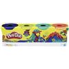 Hasbro Italy Srl Hasbro Play-doh Plastilina Colori Assortiti 4 Vasetti