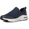 Skechers Arch Fit Banlin, Sneaker Uomo, Navy Mesh/Synthetic/Trim, 41 EU