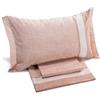 Caleffi - Completo Letto Matrimoniale con Lenzuola Matrimoniali Cotone 100% 240x280, Lenzuolo con Angoli Matrimoniale Coprimaterasso Sotto 180x200 per Materasso Alto 25cm, 2 Federe Cuscino Letto 50x80