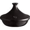 Emile Henry EH799532 Tajine con Imballaggio Rinforzato,32 cm, Carbone