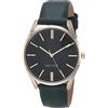 Nine West - Orologio da polso da donna, Verde/Oro