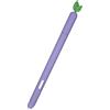 LOVE MEI Custodia protettiva per Samsung Galaxy Tab S7/S7 FE/S8/S8+/S9/S9+/S9 Ultra S Pen, antiscivolo, impugnatura liscia, custodia protettiva colorata in silicone per S7+/S8/S9 Ultra S Pen (viola)