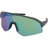 Alpina Sonic HR Q-Lite Midnight Grey Matt/Green Mirror | Occhiali da Sole Graduati o Non Graduati | Plastica | Mascherina | Grigio | Adrialenti