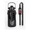 Gorilla Wear Water Bottle With Sleeve 2L - Black