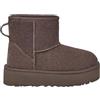 UGG Classic Mini Platform, Stivali alla Moda, Nube di Tuono, 35 EU