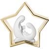 BONGELLI PREZIOSI Nativita' Presepe Stella Natale 15cm Oro Marmorino