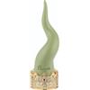 BONGELLI PREZIOSI Corno Cornetto Portafortuna 21cm Verde Marmorino