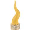 BONGELLI PREZIOSI Cornetto Portafortuna Piccolo 21cm Giallo Marmorino