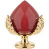 BONGELLI PREZIOSI Pumo Pomo Pugliese Rosso Oro Decorazione 17cm Marmorino