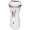 Profi Care 330020 PC della LBS 3002 3 in1 epilatore, Lady Shaver e rimozione calli in un, funzionamento a batteria, con pratica custodia, Bianco di champagne