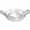 Baldassare Agnelli Pentole Agnelli, FAMA1012, Tegame con 2 Maniglie, Alluminio, Argento