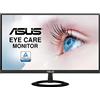 ASUS VZ249HE 24 (23.8) Monitor, FHD, 1920 x 1080, IPS, Design Ultra-Slim, HDMI, D-Sub, Flicker Free, Filtro Luce Blu, Certificazione TUV