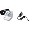 OMRON X4 Smart Misuratore di Pressione da Braccio + OMRON ADATTATORE RETE