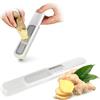 Avilia Grattugia 2 in 1 con Filtro Integrato per Zenzero o Limone - Ideale per Creare Infusi o Cocktail - Lame Resistenti in Acciaio Inox Ottime Per una Grattugia Extra Fine - Facile da Pulire