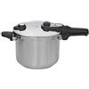 Jata Hogar HOLL2228 8 Litre Stainless Steel Pressure Cooker for All Hobs Including Induction Diameter 24 cm