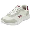 Lonsdale Kinross - Scarpe da Corsa da Donna, Colore: Bianco Sporco e Ciliegia, Taglia 37, Rosso Ciliegia, 37 EU