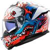 LS2 Casco LS2 FF808 Stream 2 Inferno bianco blu