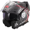 LS2 Casco LS2 FF901 Advant X Carbon Future 2 rosso