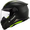LS2 Casco LS2 OF812 Kid nero opaco
